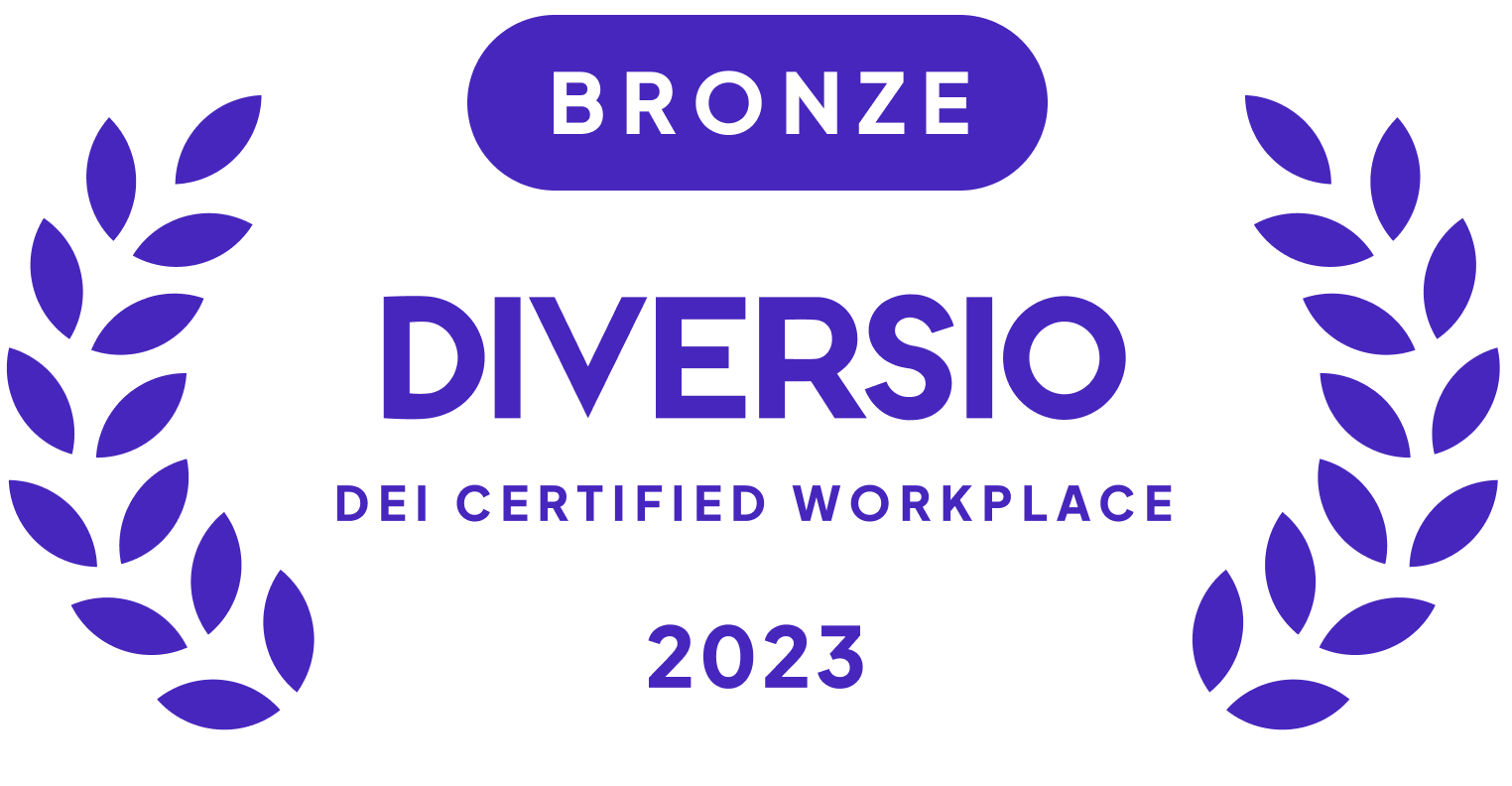 Bronze Diversio DEI Certified Workplace Badge